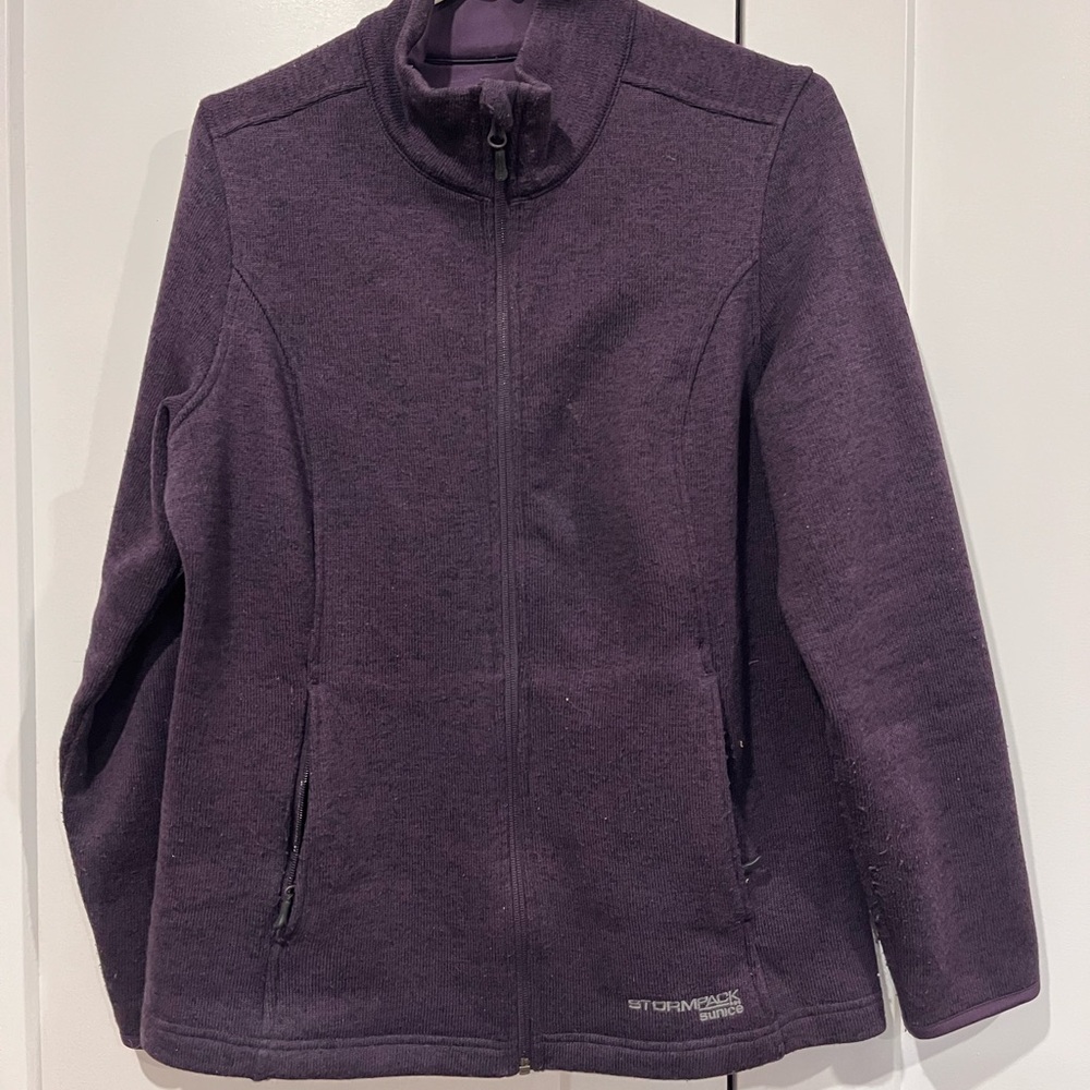 Purple Stormtech Fleece Jacket